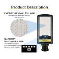 High quality outdoor lighting 120W aluminum alloy waterproof solar street light